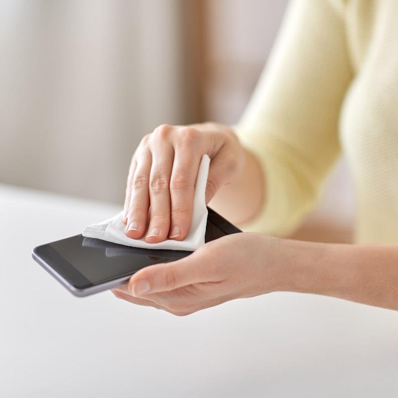 Load image into Gallery viewer, Laser Clean Anti-Bacterial Screen Wipes for Electronics 100 Pack
