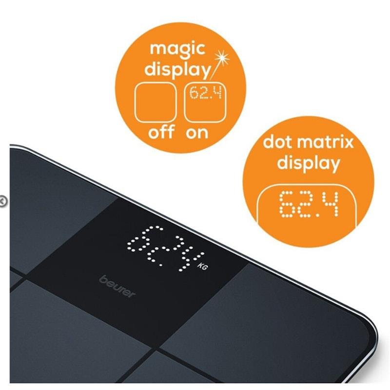 Load image into Gallery viewer, Beurer GS235 Digital Glass Scale - Pure Black 1unit
