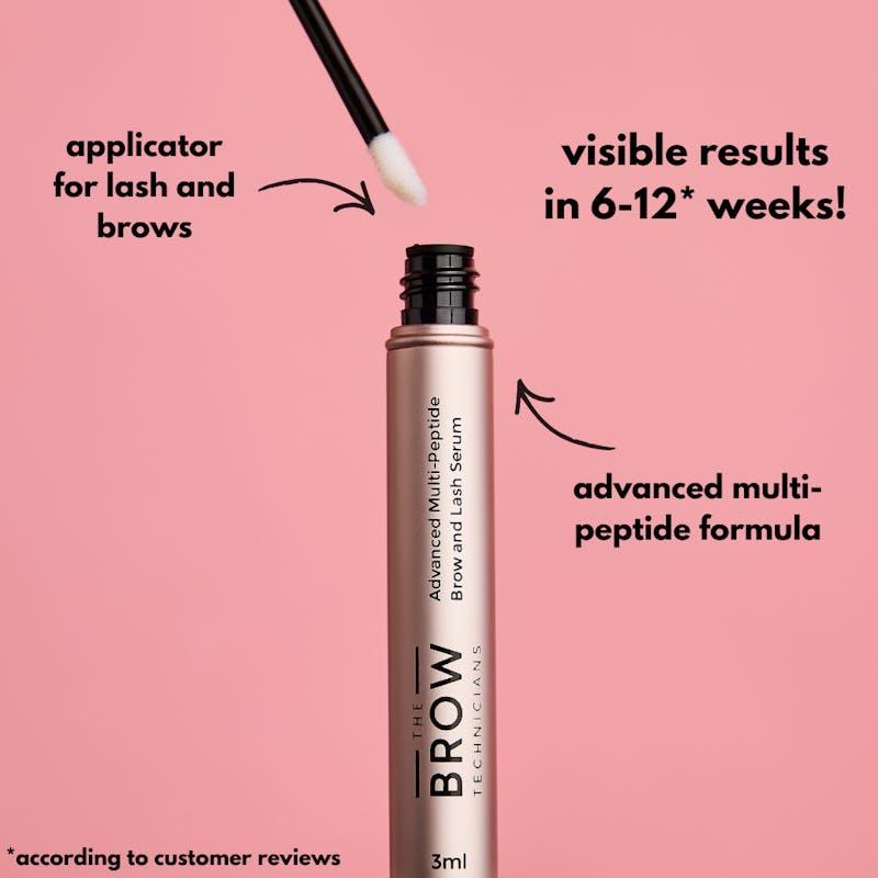Load image into Gallery viewer, TBT Cosmetics Multi-Peptide 2 in 1 Brow &amp; Lash Growth Serum 3ml
