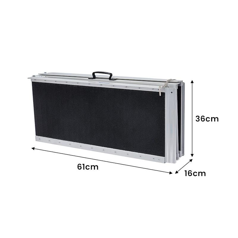 Load image into Gallery viewer, Kartrite Aluminium Portable Wheelchair Ramp High-Grip R03 4 Feet
