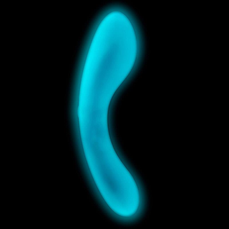 Load image into Gallery viewer, BMS Factory Swan The Mini Swan Wand Glow in the Dark Blue

