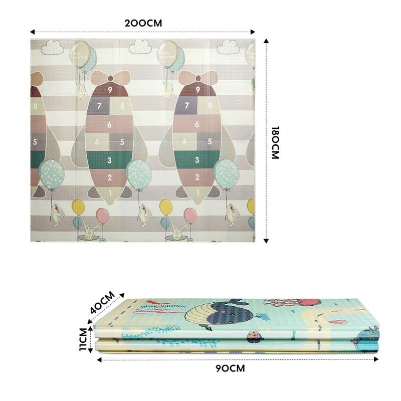 Load image into Gallery viewer, BoPeep Kids Play Mat Baby Crawling Pad Floor Foldable XPE Foam Non-slip Star
