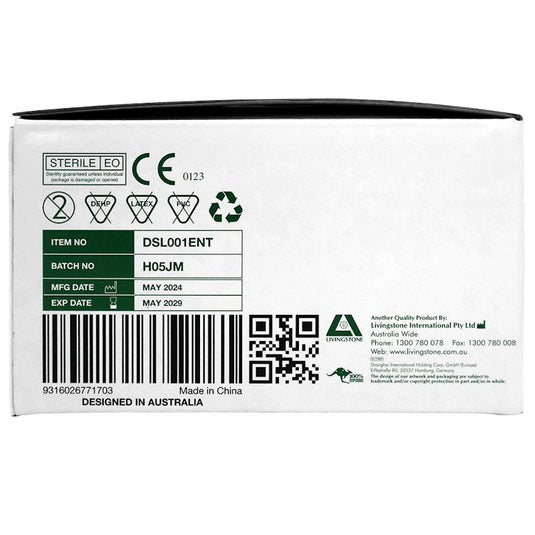 Enliv Enteral Syringe Sterile 1mL 100 Pieces/Box