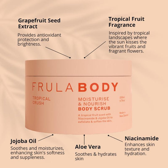 Frula Tropical Crush Body Scrub 200ml