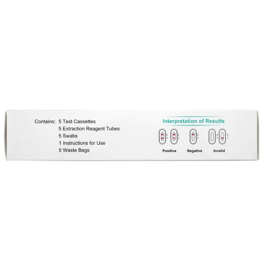 CLUNGENE COVID-19 Rapid Antigen Test RAT Nasal Self-Testing 5Pack