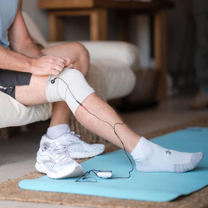 Load image into Gallery viewer, Caremax  Conductive TENS Knee Sleeve Brace for TENS Machine 1Unit
