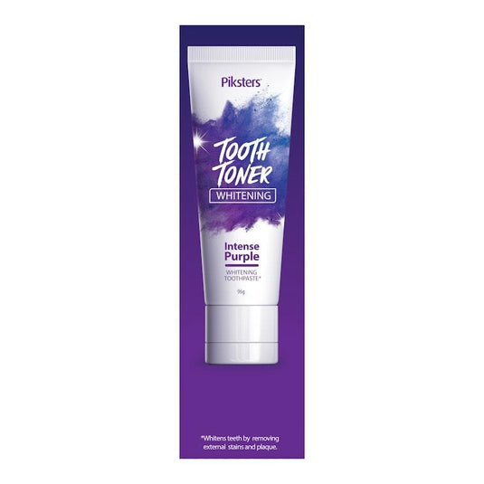 Piksters Tooth Toner Whitening Toothpaste Intense Purple 96g