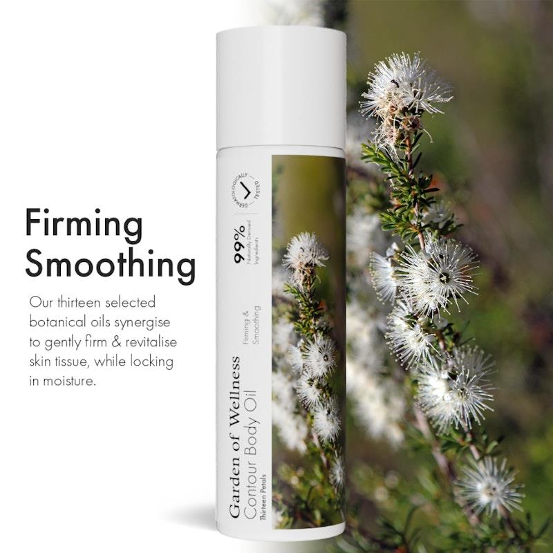 Load image into Gallery viewer, Garden of Wellness Contour Body Oil Thirteen Petals 120ml
