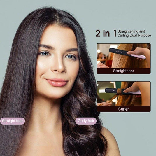 Remology Ceramic Hair Straightener – Fast Heat Flat Iron 1Unit