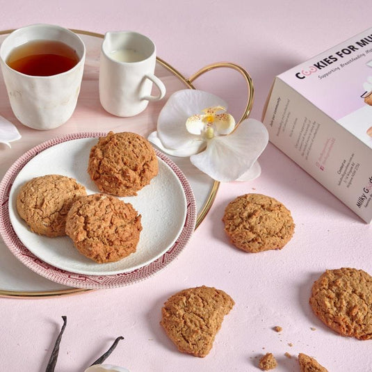Milky Goodness Vanilla Lactation Cookies (Dairy & Soy Free) 12Pack