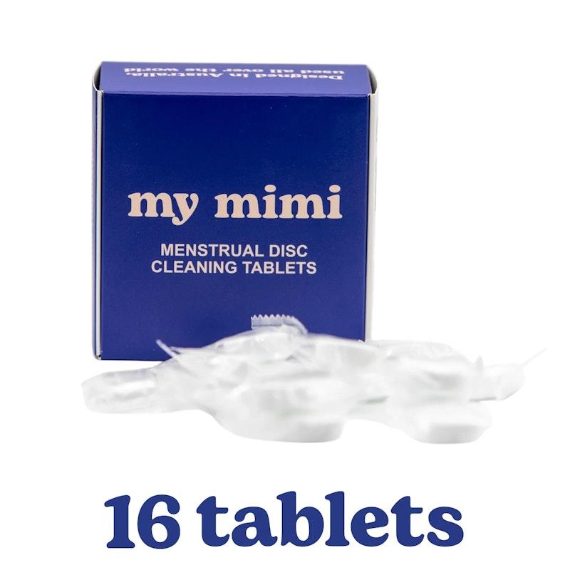 Load image into Gallery viewer, my mimi Menstrual Disc Cleaning Tablets 16 Pack
