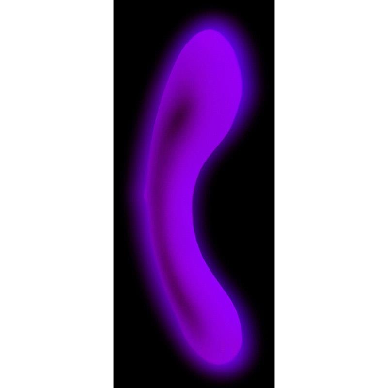 Load image into Gallery viewer, BMS Factory Swan The Mini Swan Wand Glow in the Dark Purple
