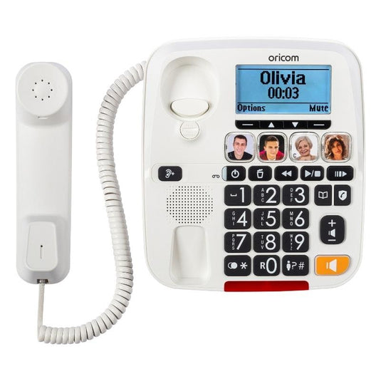 Oricom Care920-1 Amplified Big Button Phone with Cordless Handset Pack