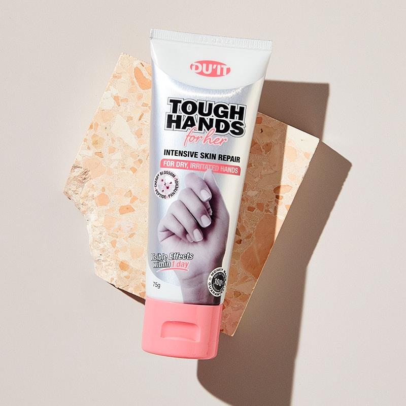 Load image into Gallery viewer, DU'IT Tough Hands for Her Cherry Blossom 75g | Anti-Aging Hand Cream 3Pack
