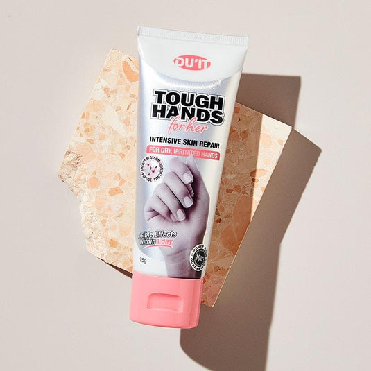 DU'IT Tough Hands for Her Cherry Blossom 75g | Anti-Aging Hand Cream 3Pack