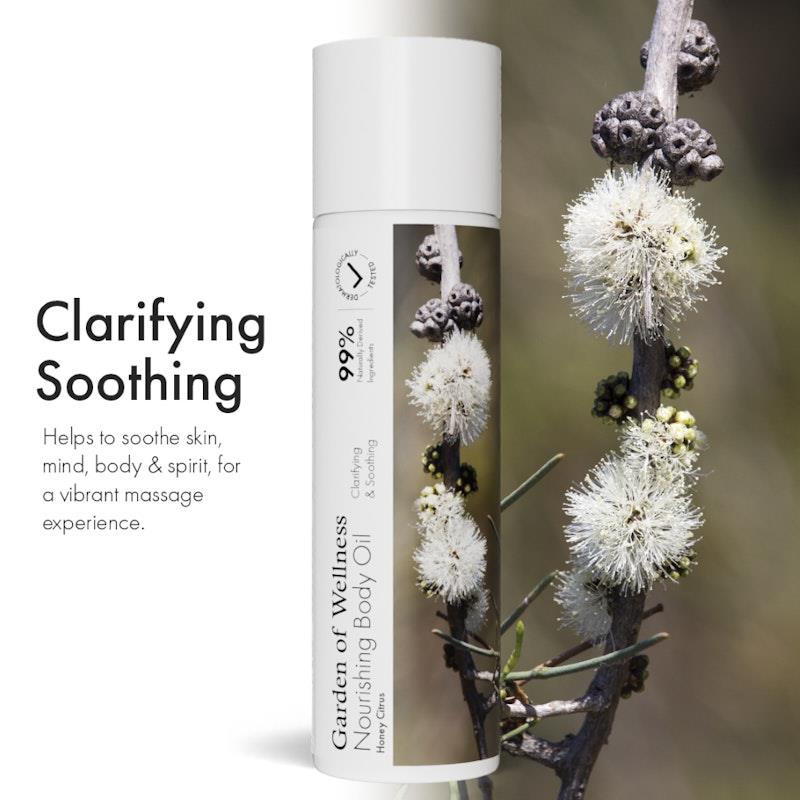 Load image into Gallery viewer, Garden of Wellness Nourishing Body Oil Honey Citrus 120ml
