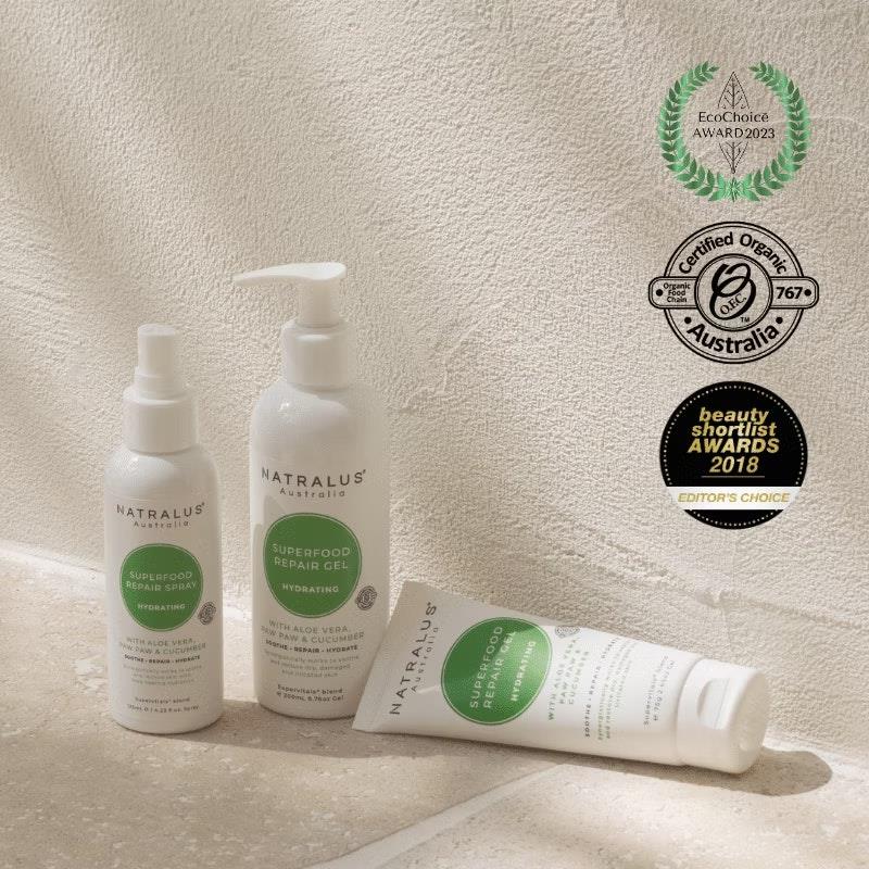 Load image into Gallery viewer, Natralus Summer Superfood Aloe Vera Repair Range Bundle
