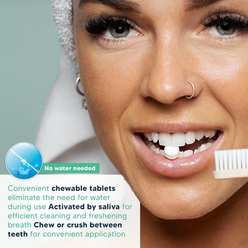 Load image into Gallery viewer, Happy Teeth Remineralising and Whitening Toothpaste Tablets (Fluoride Free) 60 Tablets

