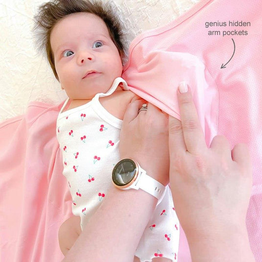 Baby Loves Sleep Koala Hugs Summer Newborn Swaddle Wrap - Candy Pink One Size
