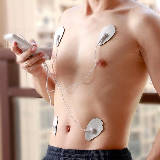 Caremax 12 Modes TouchScreen Portable TENS Machine Pain Relief Massager 1Unit