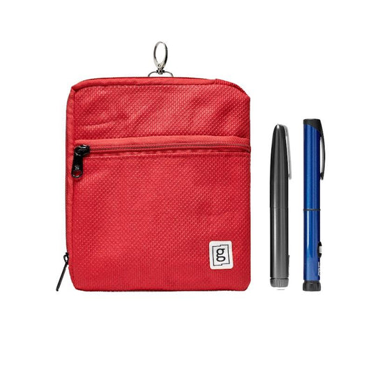 Glucology Insulin Cooler Bags 5 Pen Red