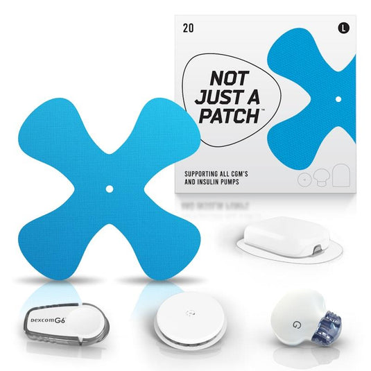 Not Just a Patch CGM Patches for Libre, Dexcom and Medtronic - X-Patch 20pk