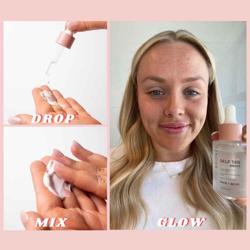 Load image into Gallery viewer, GlowBronze - Self Tan Face &amp; Body 'GLOW' Drops 30ml
