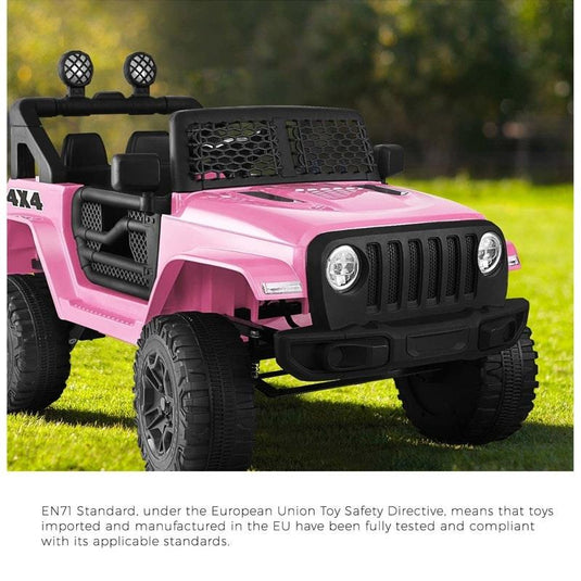 Mazam Kids Ride On Car Jeep Electric Vehicle Pink