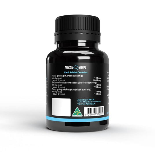 AussieSupps Ginseng Energy 2000 60 Tablets