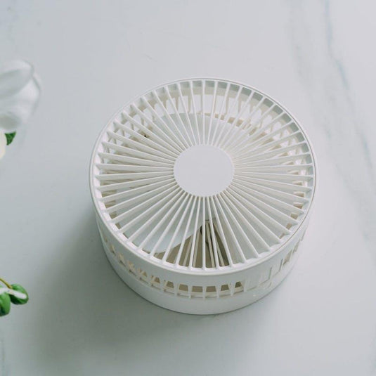 Living Today Folding Telescopic 4.5W Portable Height/Tilt Adjustable Rechargeable Cordless Fan 1Unit