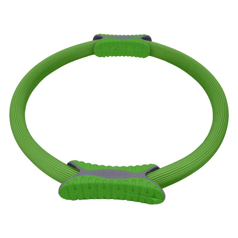Load image into Gallery viewer, Powertrain Pilates Ring Band Yoga Home Workout Exercise Band Green
