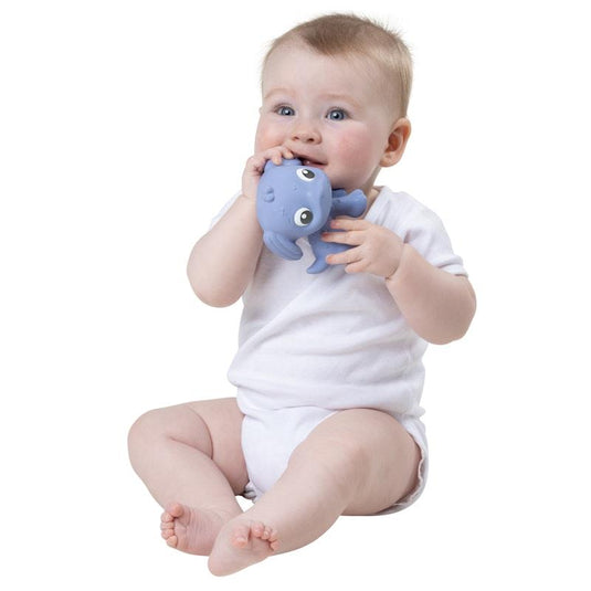 Playgro Eco Play Natural Rubber Pooky Puppy Purple