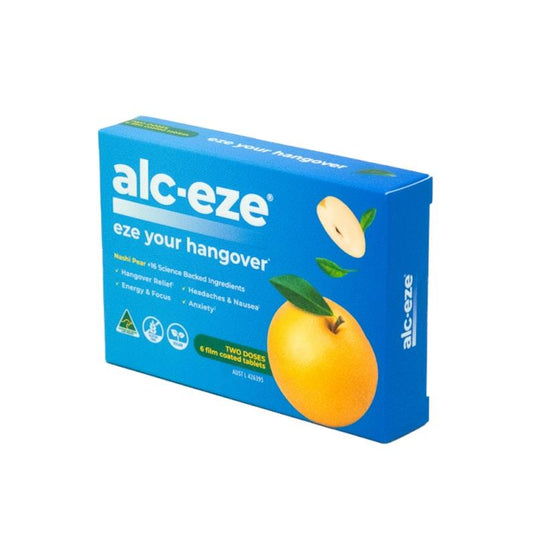 Alc-Eze 6 Tablets 6 Pack