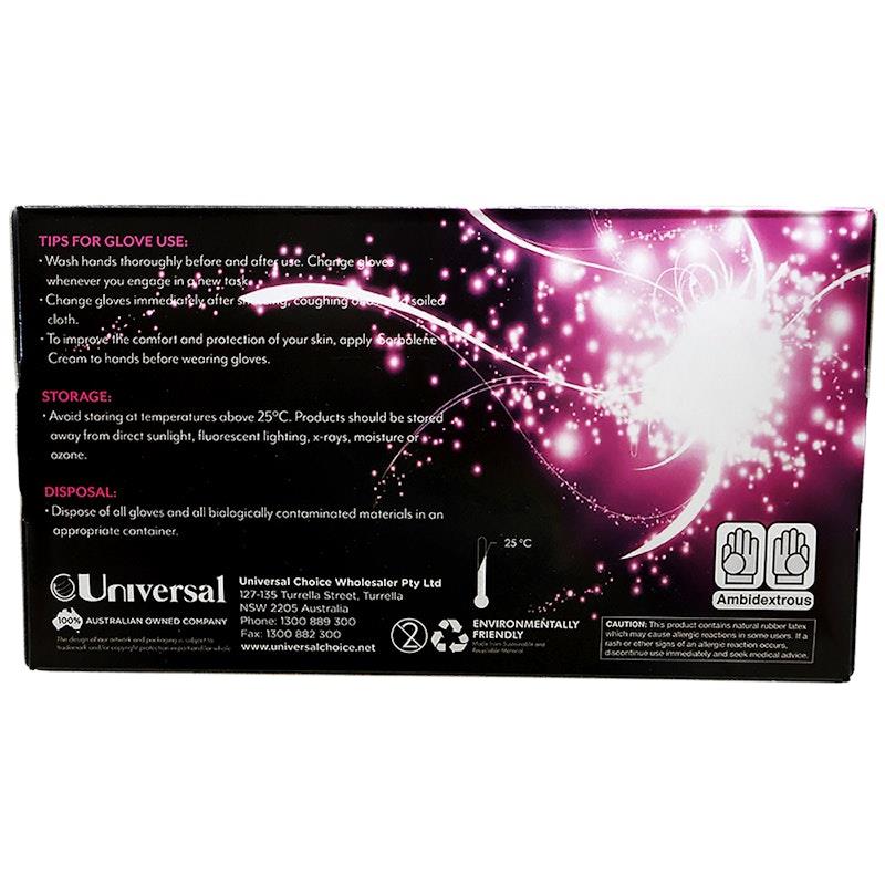 Load image into Gallery viewer, Lilith Salon Latex Gloves Powder Free Black Small 100 Pieces/Box
