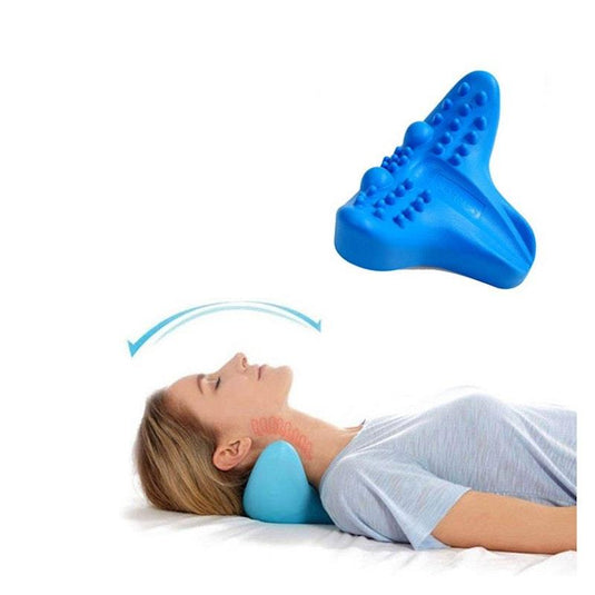 C-NECK Acupressure C-Rest Neck Massager Pillow 1Unit