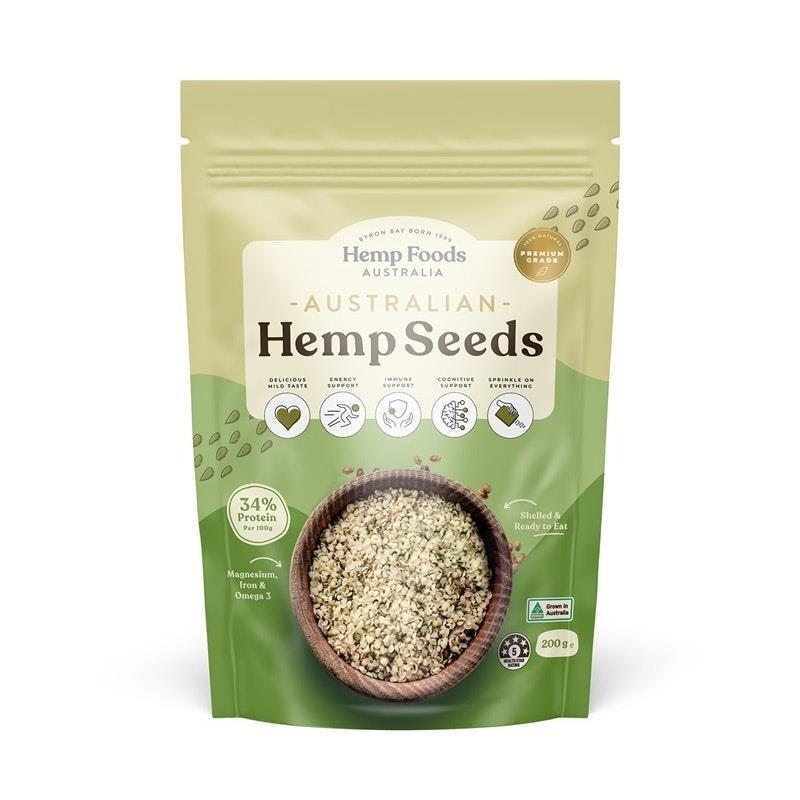 Load image into Gallery viewer, Hemp Foods Australia Hemp Intro Bundle - Australian Grown Hulled Hemp Seeds 200g + Organic Hemp Gold® Protein Powder 450g + Organic Hemp Gold® Seed Oil 250ml Pack

