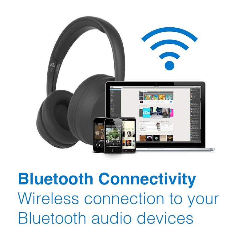 Load image into Gallery viewer, Laser ANC Kids Wireless Headphones - Volume-Limited Black
