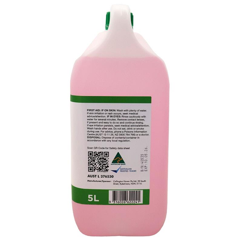 Load image into Gallery viewer, KOVIT Hospital Grade Disinfectant Kills SARS &amp; COVID-19 Neutral pH Lemon Scented 5L 1unit
