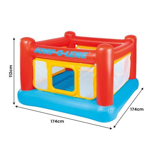 Intex JumpOLene Inflatable Bouncer Play House 1 Pack