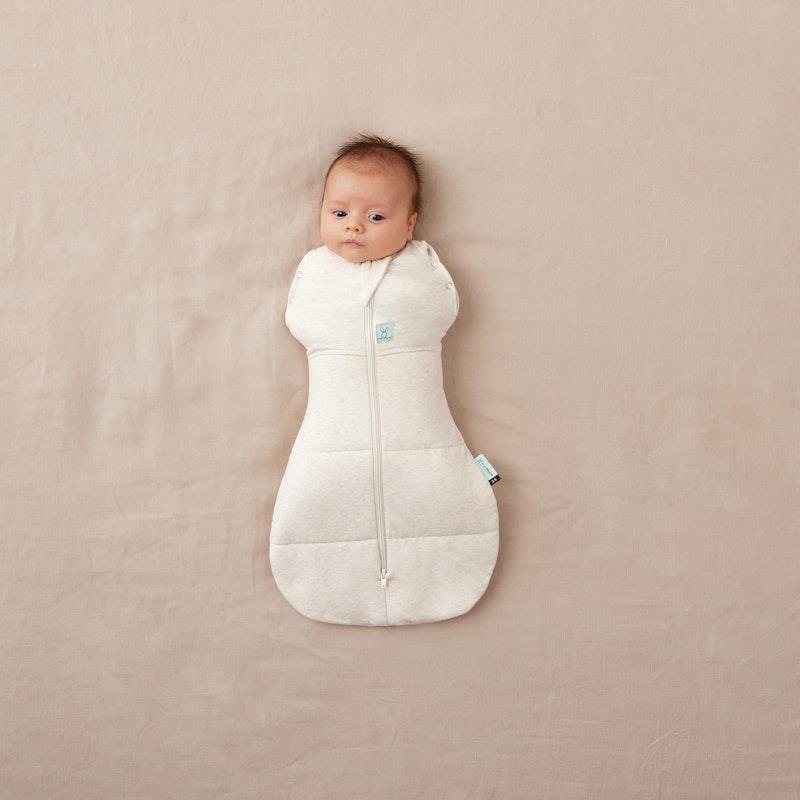 Load image into Gallery viewer, ergoPouch Cocoon Swaddle Bag 3.5 TOG Oatmeal Marle 0Month
