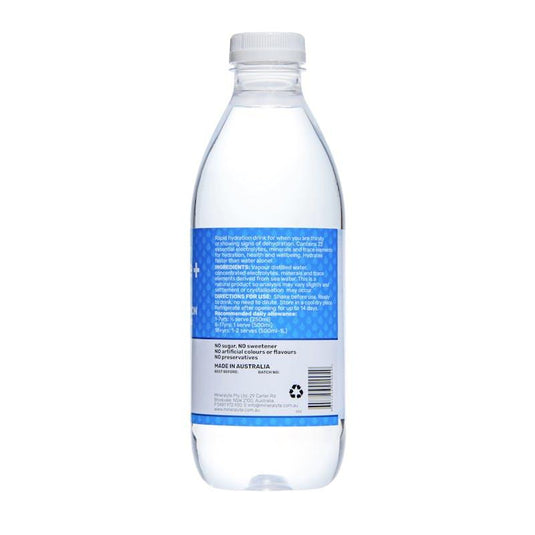 Mineralyte Hydrate+ Ready to Drink Unflavoured 1L 6Pack