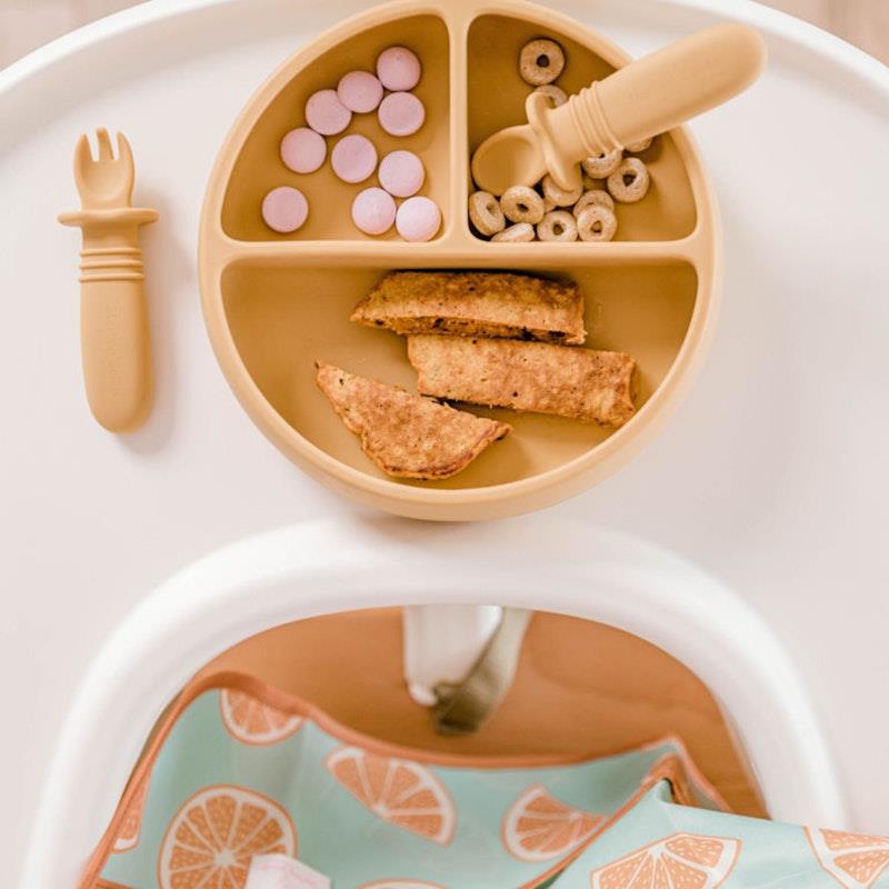Load image into Gallery viewer, Starting Solids Australia Suckie Scoop Divided Plate Biscoff
