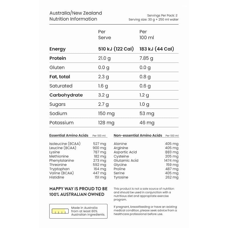 Load image into Gallery viewer, Happy Way I Love You Berry Much Whey Protein Powder Travel Packs 6x60g
