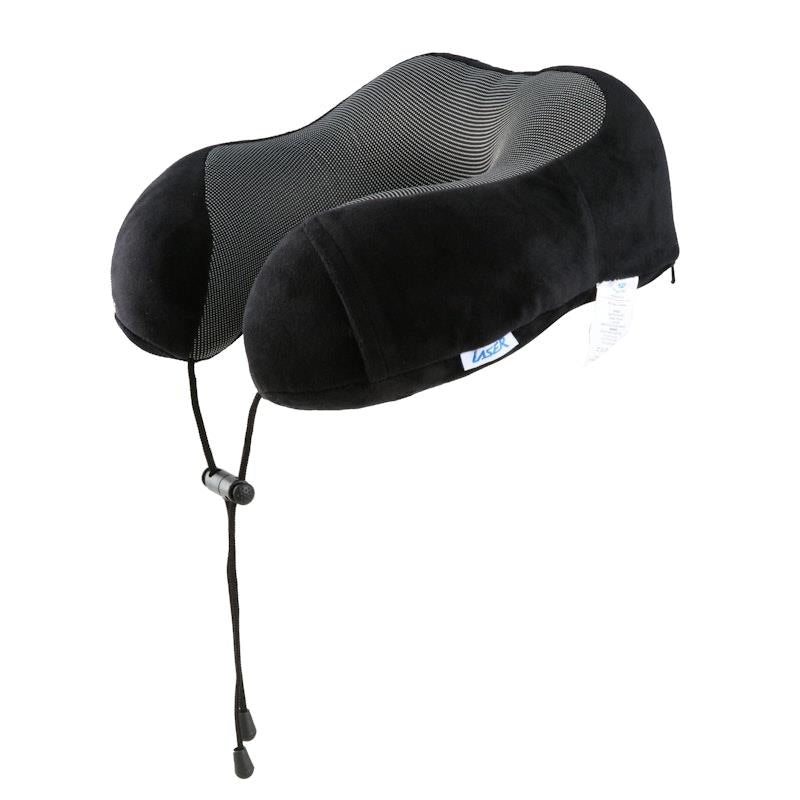 Load image into Gallery viewer, Laser Memory Foam Neck Pillow - Easy Snap Black
