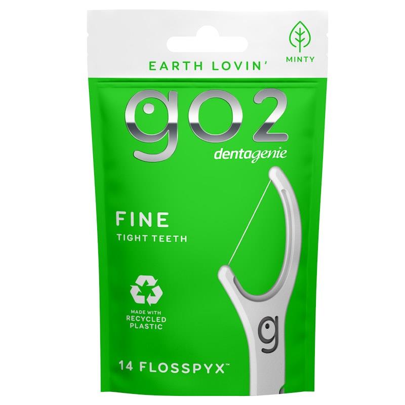 Load image into Gallery viewer, Dentagenie Clean Flosspyx Travel 14 x 3 Multipack
