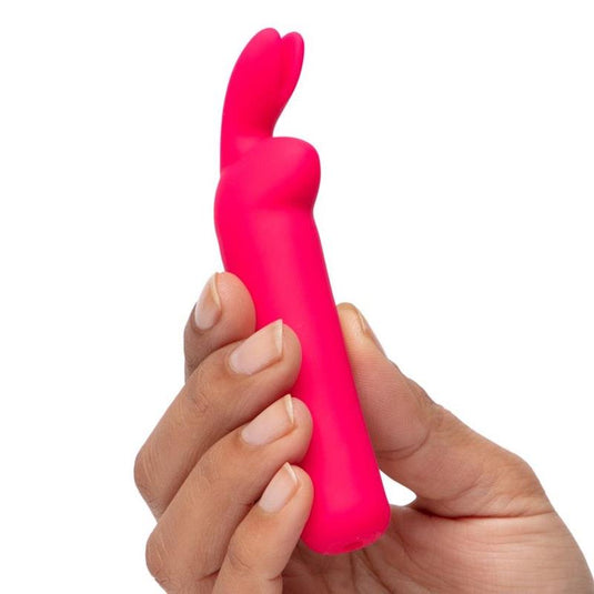 Happy Rabbit Rechargeable Silicone Rabbit Ears Bullet Vibrator Pink 1pc