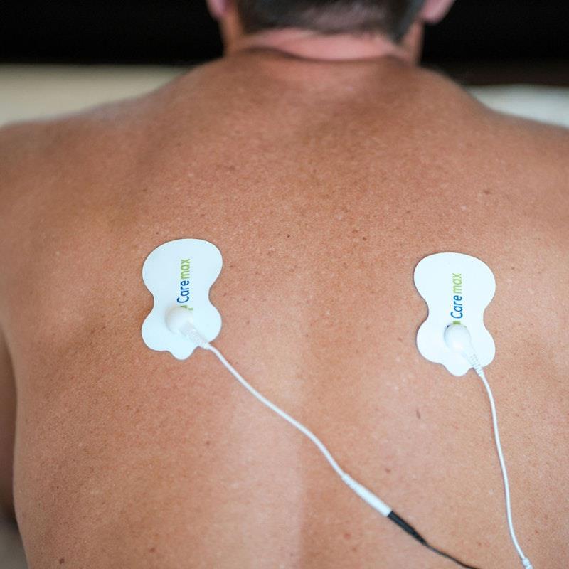 Load image into Gallery viewer, Caremax 8(cm) X 5.5(cm) TENS Electrode Pads (Press Stud) 5Pack
