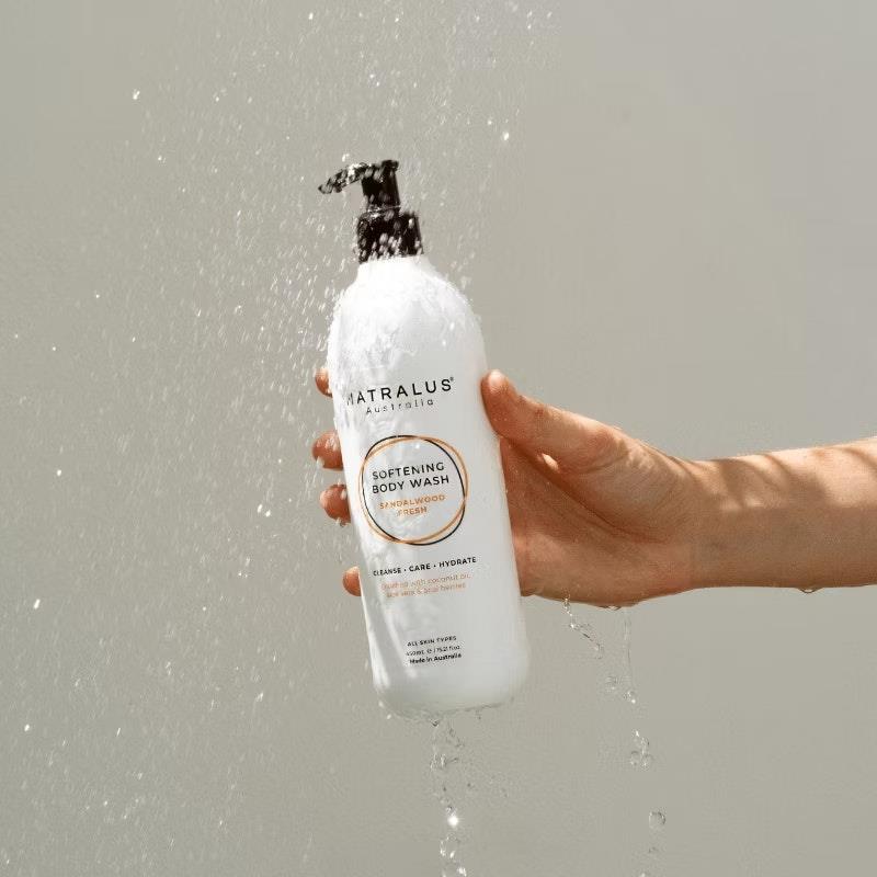 Load image into Gallery viewer, Natralus Softening Body Wash - Sandalwood Fresh 3Pack
