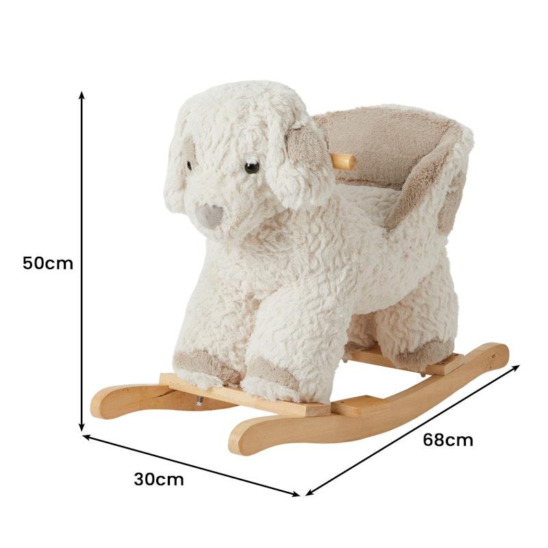 Load image into Gallery viewer, Jiggle &amp; Giggle Soft Plush Toy Rocker Puppy

