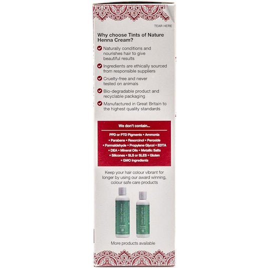 Tints of Nature Henna Cream Red 70ml
